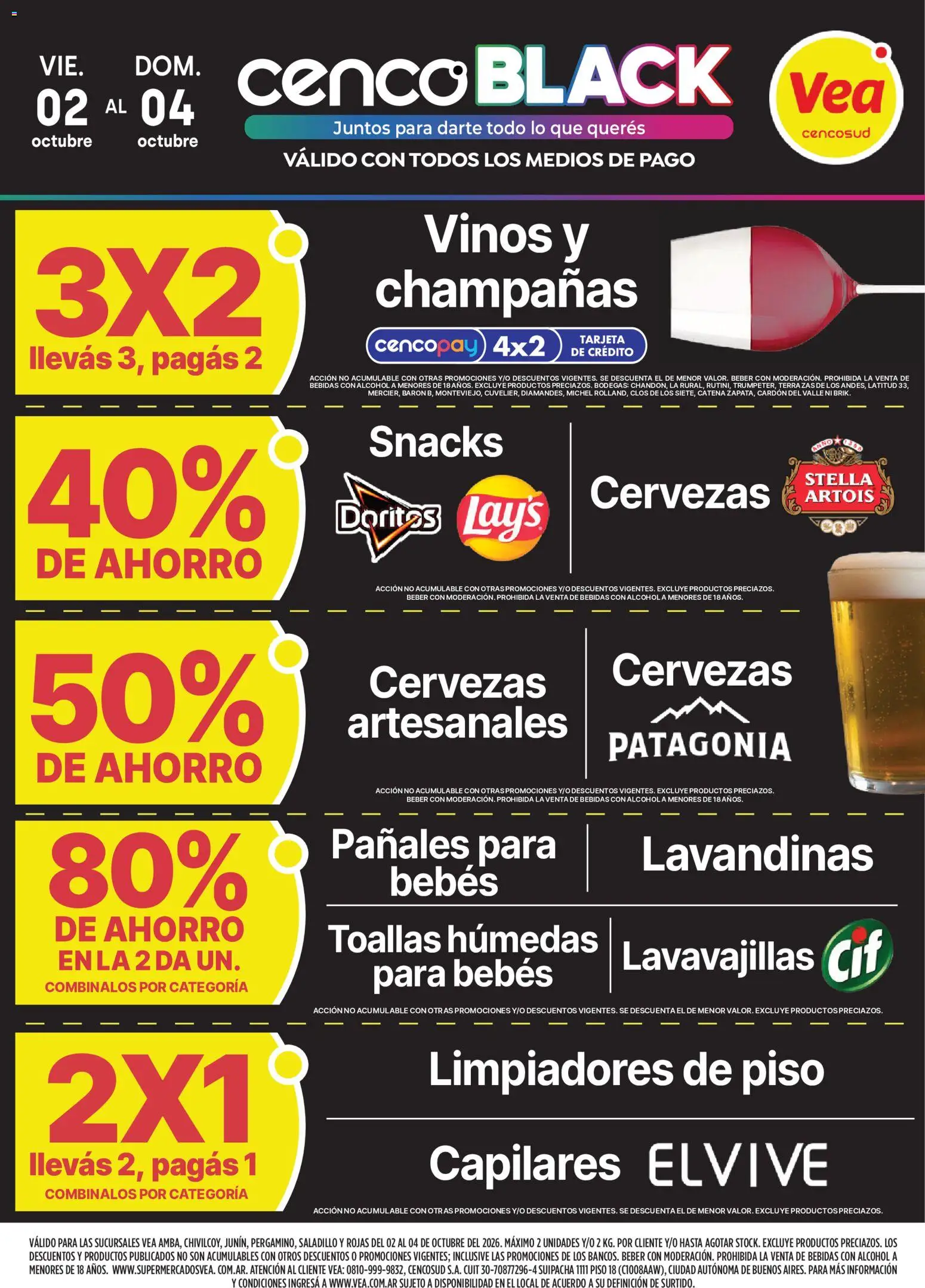Vista previa del folleto de la tienda Vea válido desde el 02/10/2026 