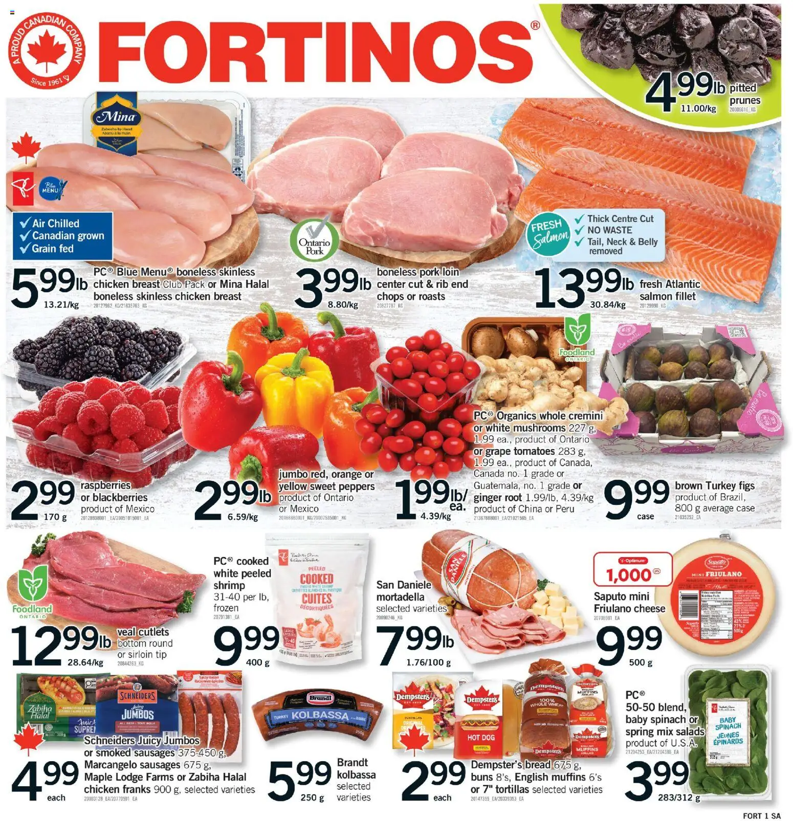 Preview of leaflet Fortinos weekly flyer - Brampton from shop Fortinos is valid from Apr 16, 2026