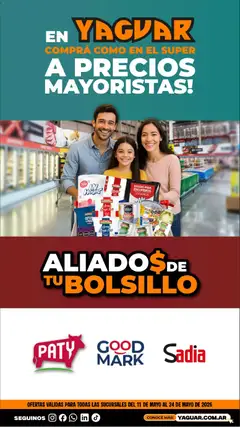 Vista previa del folleto de la tienda Yaguar válido desde el 11/05/2026 