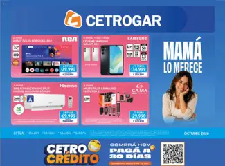 Vista previa del folleto de la tienda Cetrogar válido desde el 01/10/2026 