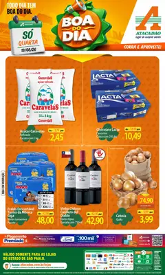 Pré-Visualização do folheto "Atacadão ofertas - SP" da loja Atacadão válido a partir de 19/08/2026