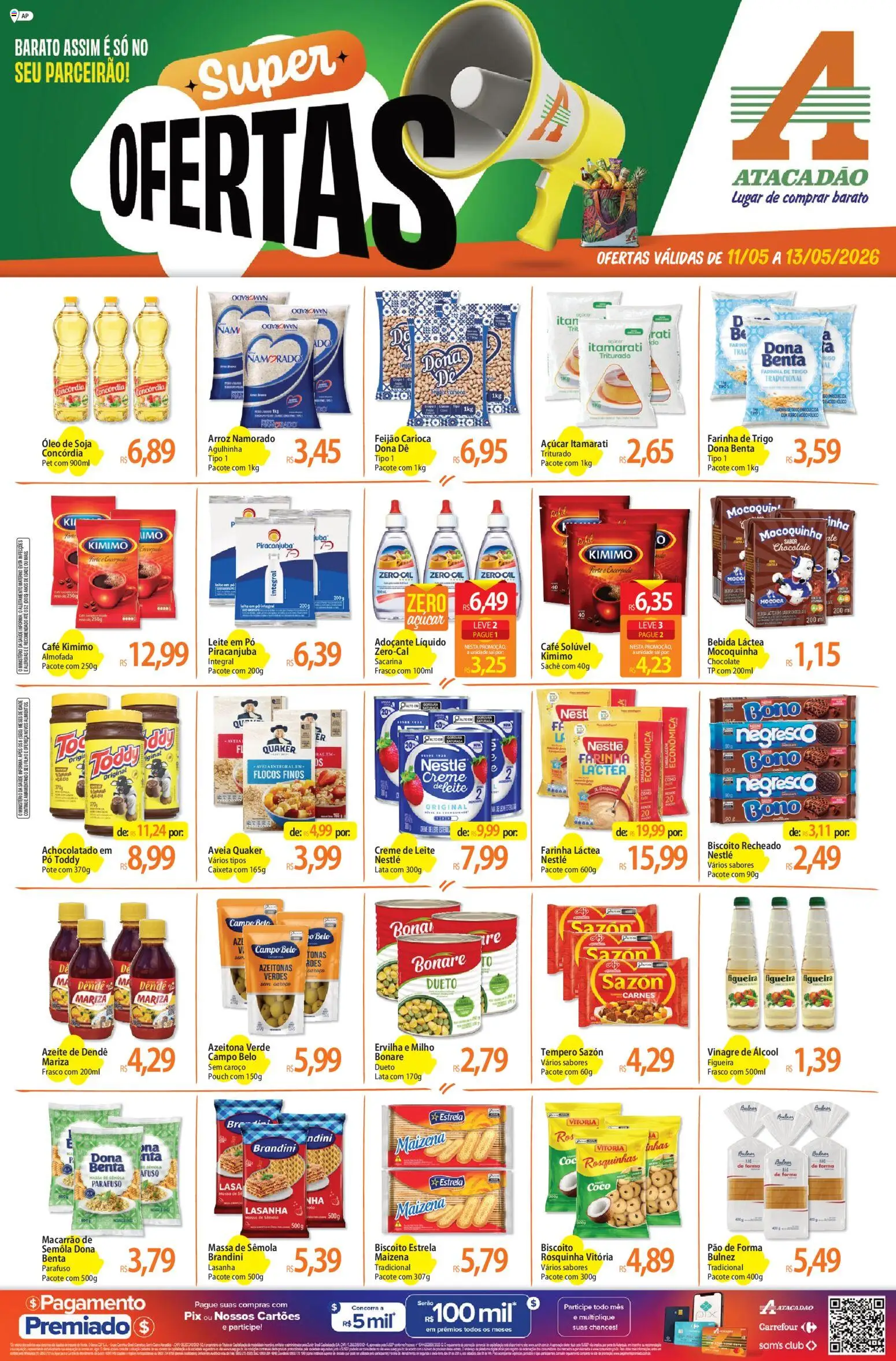 Pré-Visualização do folheto "Atacadão ofertas - AP" da loja Atacadão válido a partir de 11/05/2026