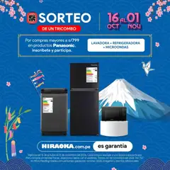 Vista previa de Catálogo Hiraoka - Tricombo de la tienda Hiraoka válido desde 16/10/2026