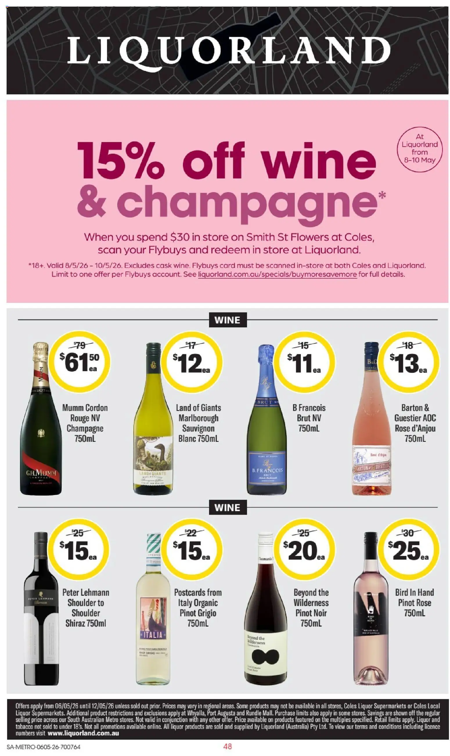 Preview of catalogue Liquorland catalogue SA from shop Liquorland valid 06/05/2026