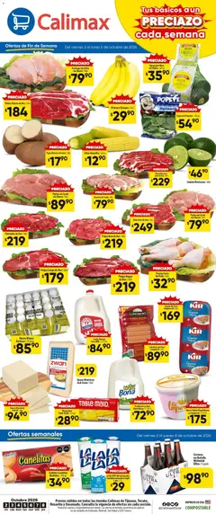 Vista previa las ofertas de la tienda Calimax - Calimax folleto desde el 02/10/2026 