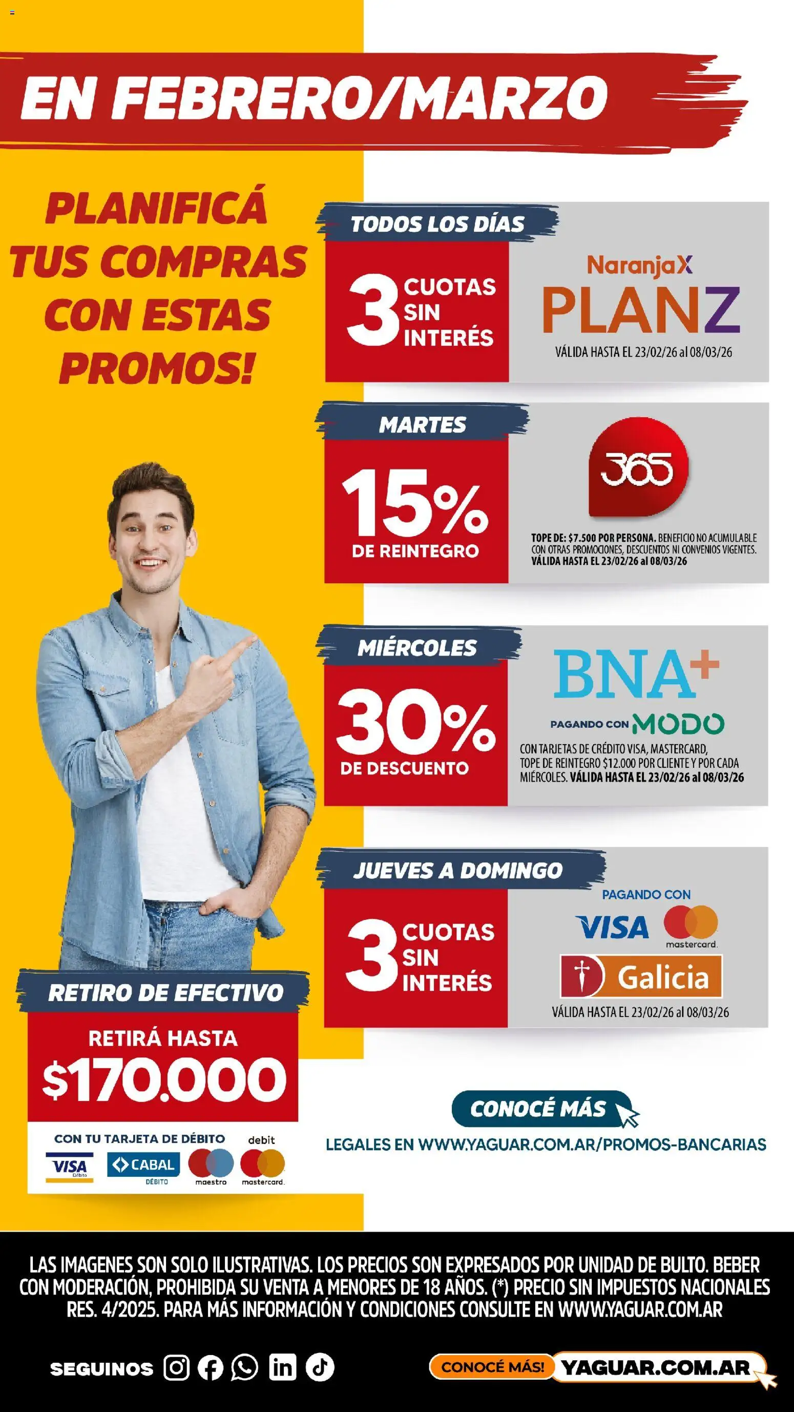 Vista previa del folleto de la tienda Yaguar válido desde el 23/02/2026 