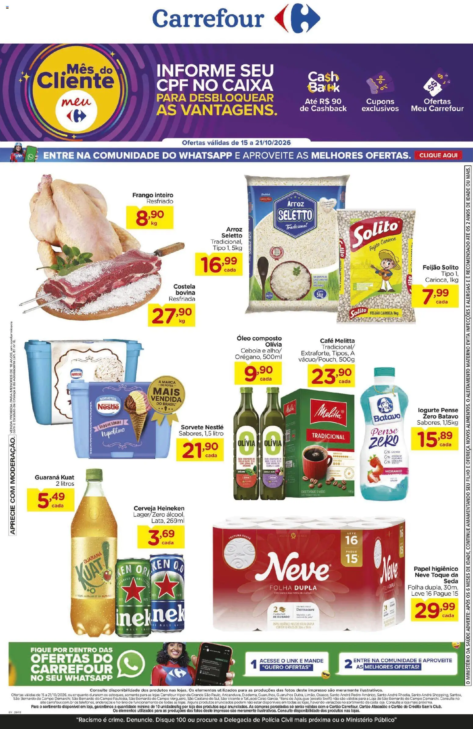 Pré-Visualização do folheto "Carrefour - Ofertas da semana" da loja Carrefour válido a partir de 15/10/2026
