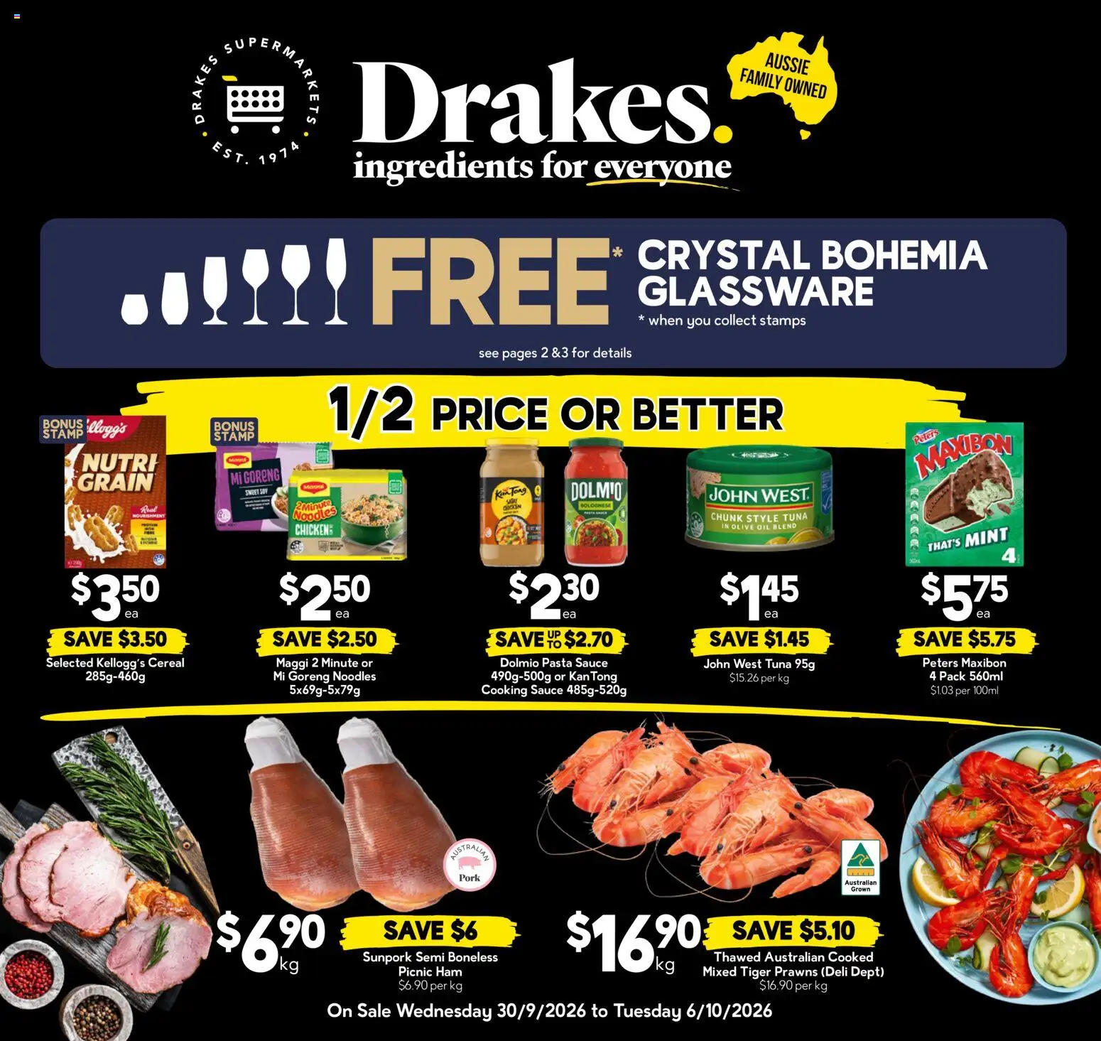 Preview of catalogue Drakes catalogue Queensland from shop Drakes valid 30/09/2026