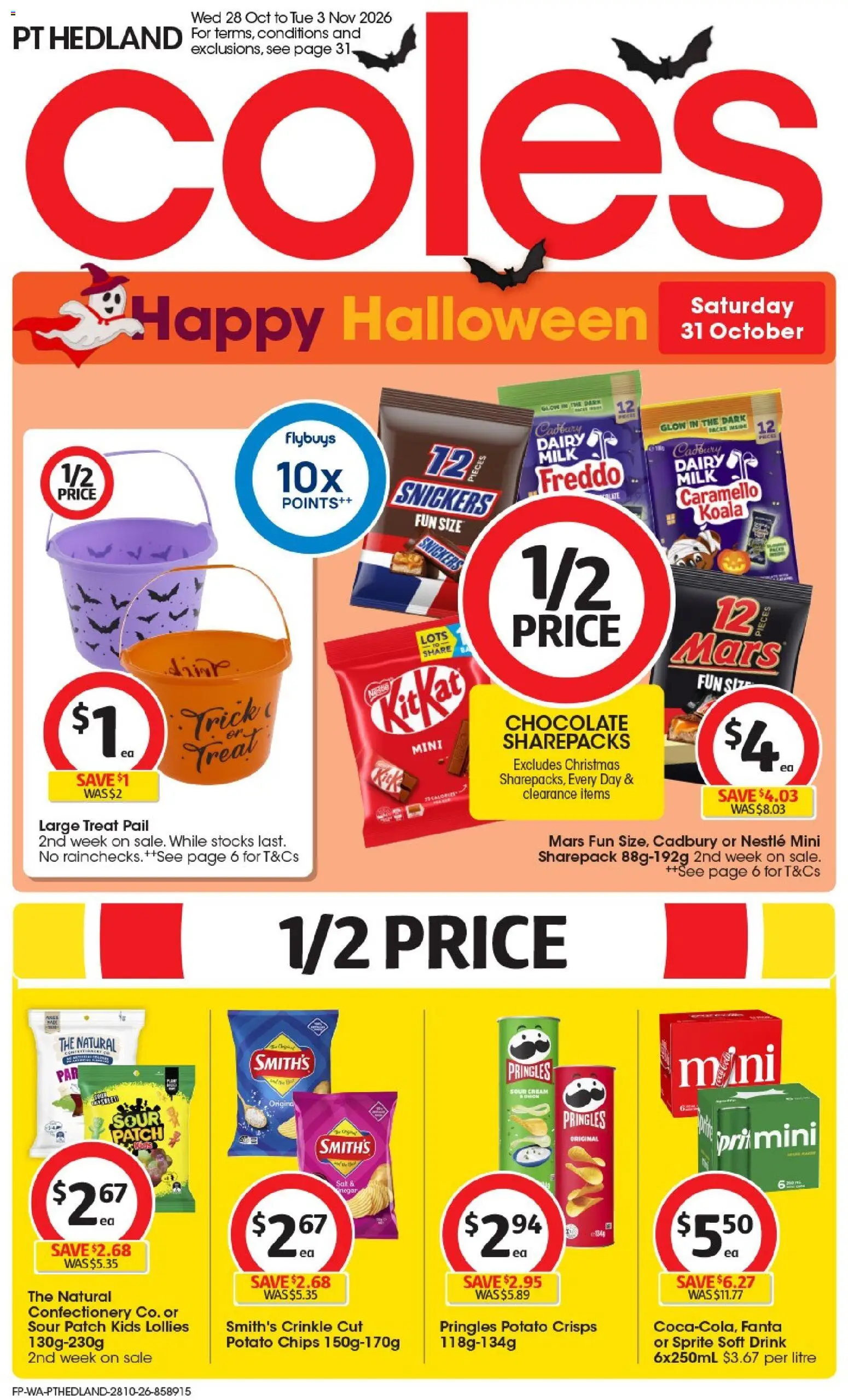 Preview of catalogue Coles catalogue PT Hedland from shop Coles valid 28/10/2026