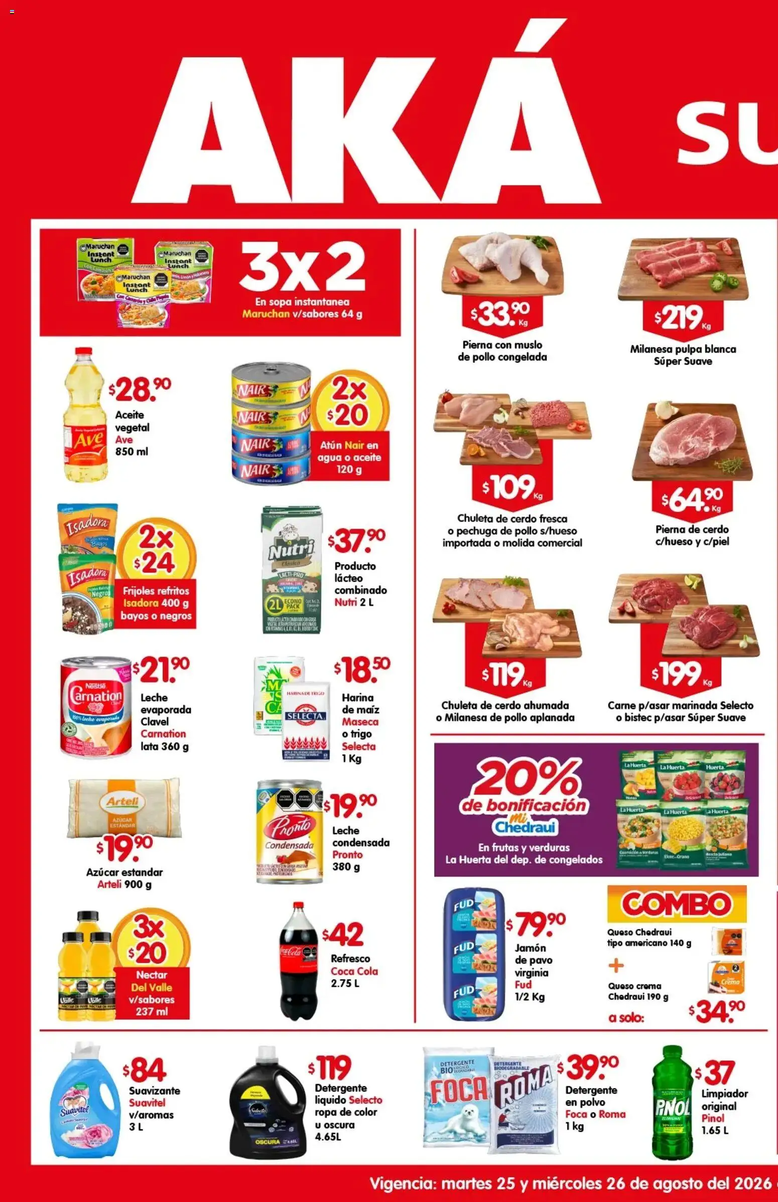 Vista previa las ofertas de la tienda Arteli - Arteli folleto Aká Superbodegas desde el 25/08/2026 