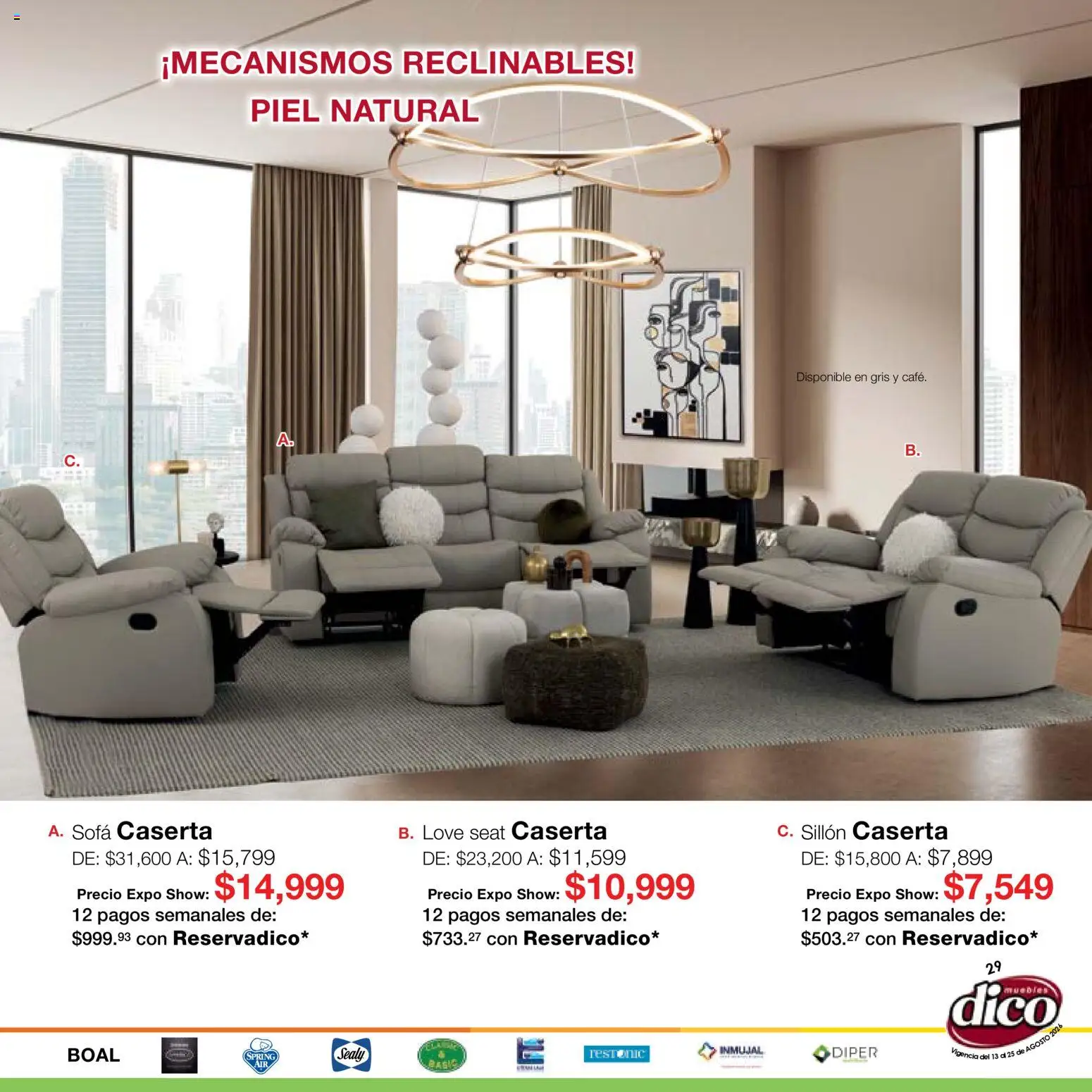 Vista previa las ofertas de la tienda Muebles Dico - Muebles Dico catálogo Expo Show desde el 13/08/2026 