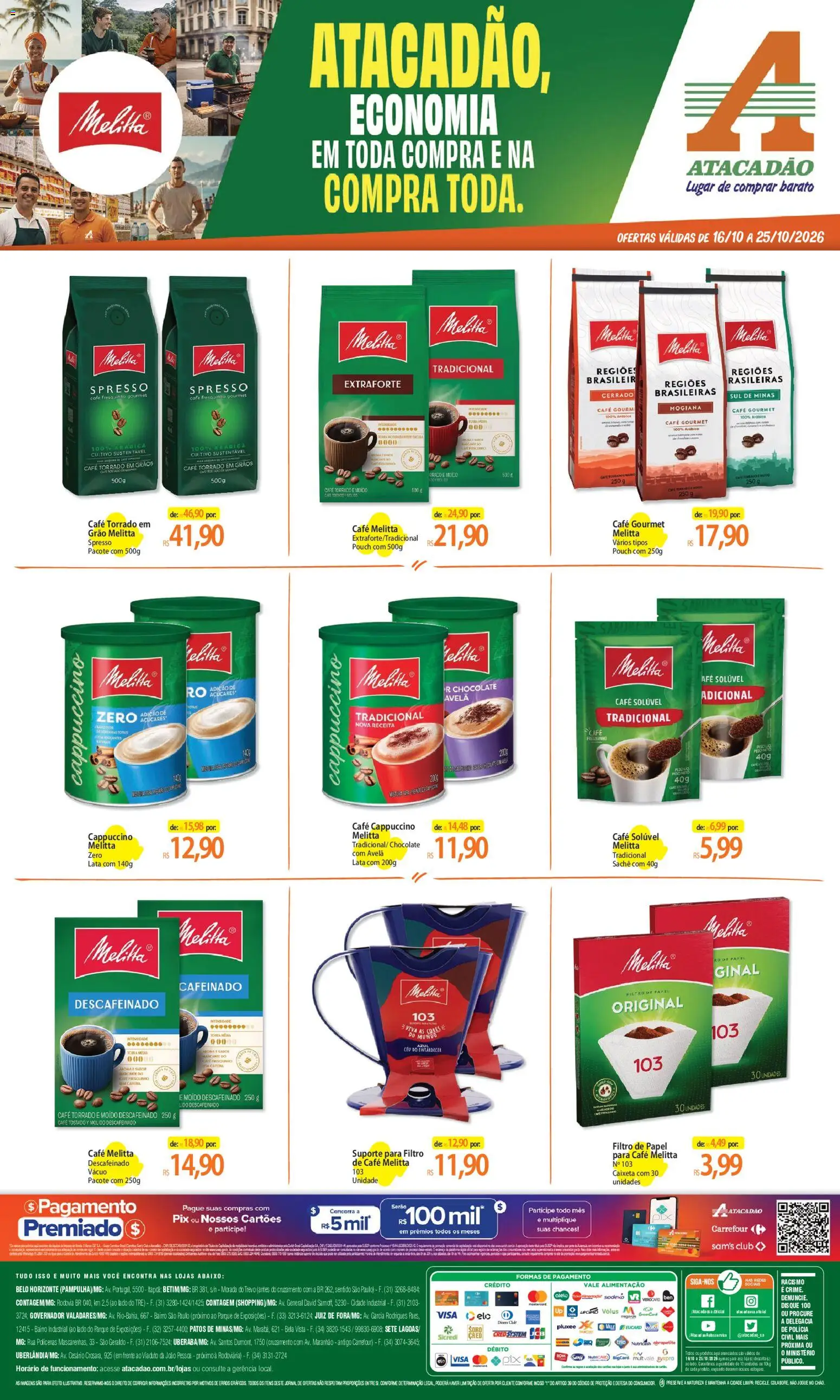 Pré-Visualização do folheto "Atacadão ofertas - MG" da loja Atacadão válido a partir de 16/10/2026