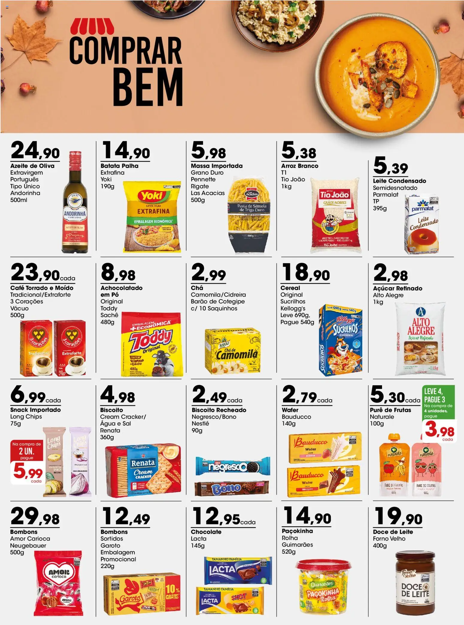 Pré-Visualização do folheto "Zaffari ofertas - RS" da loja Zaffari válido a partir de 27/07/2026 - Café, Água, Sal, Doce, Batata, Azeite, Açúcar, Neugebauer