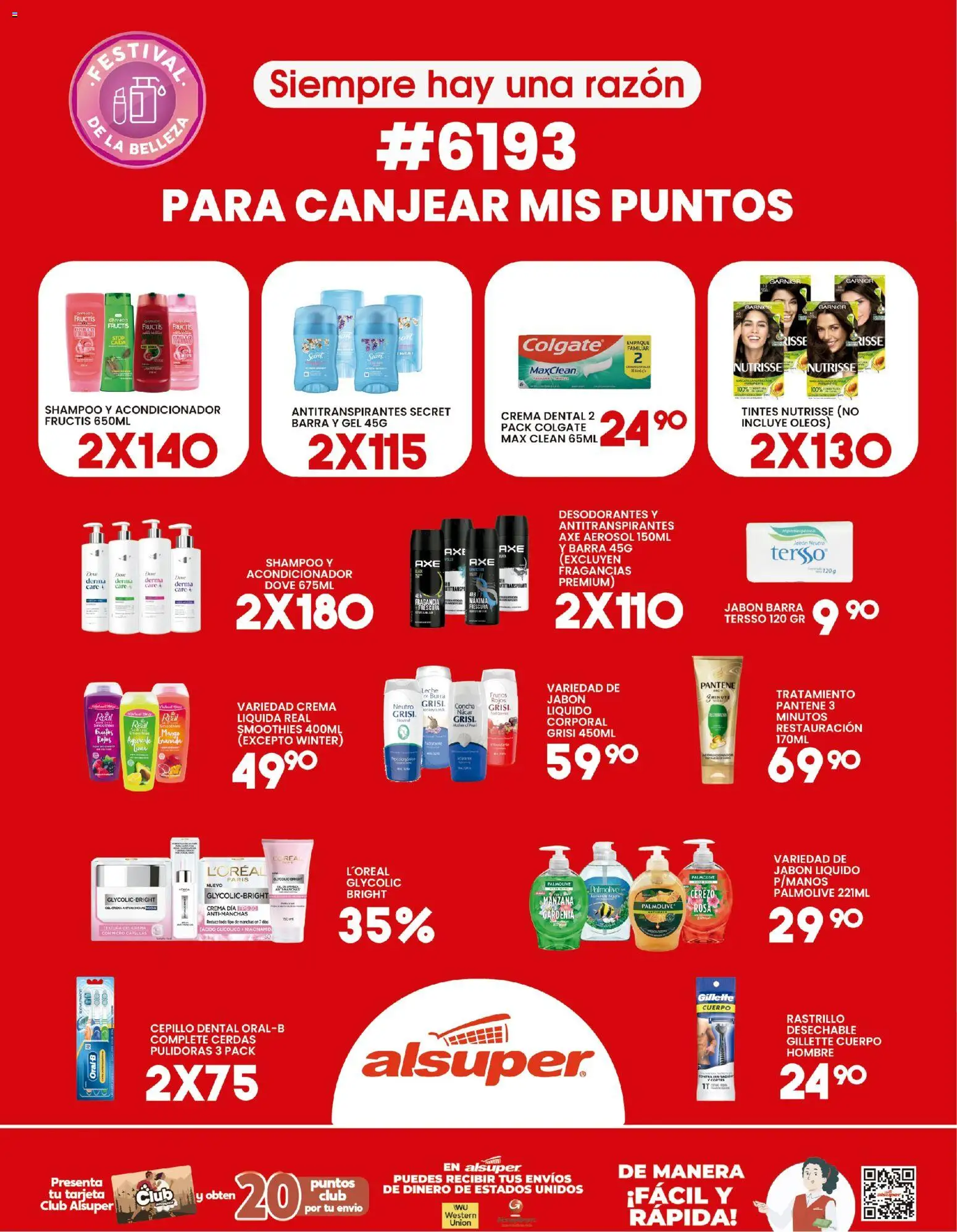 Vista previa las ofertas de la tienda Alsuper - Alsuper folleto desde el 16/10/2026 