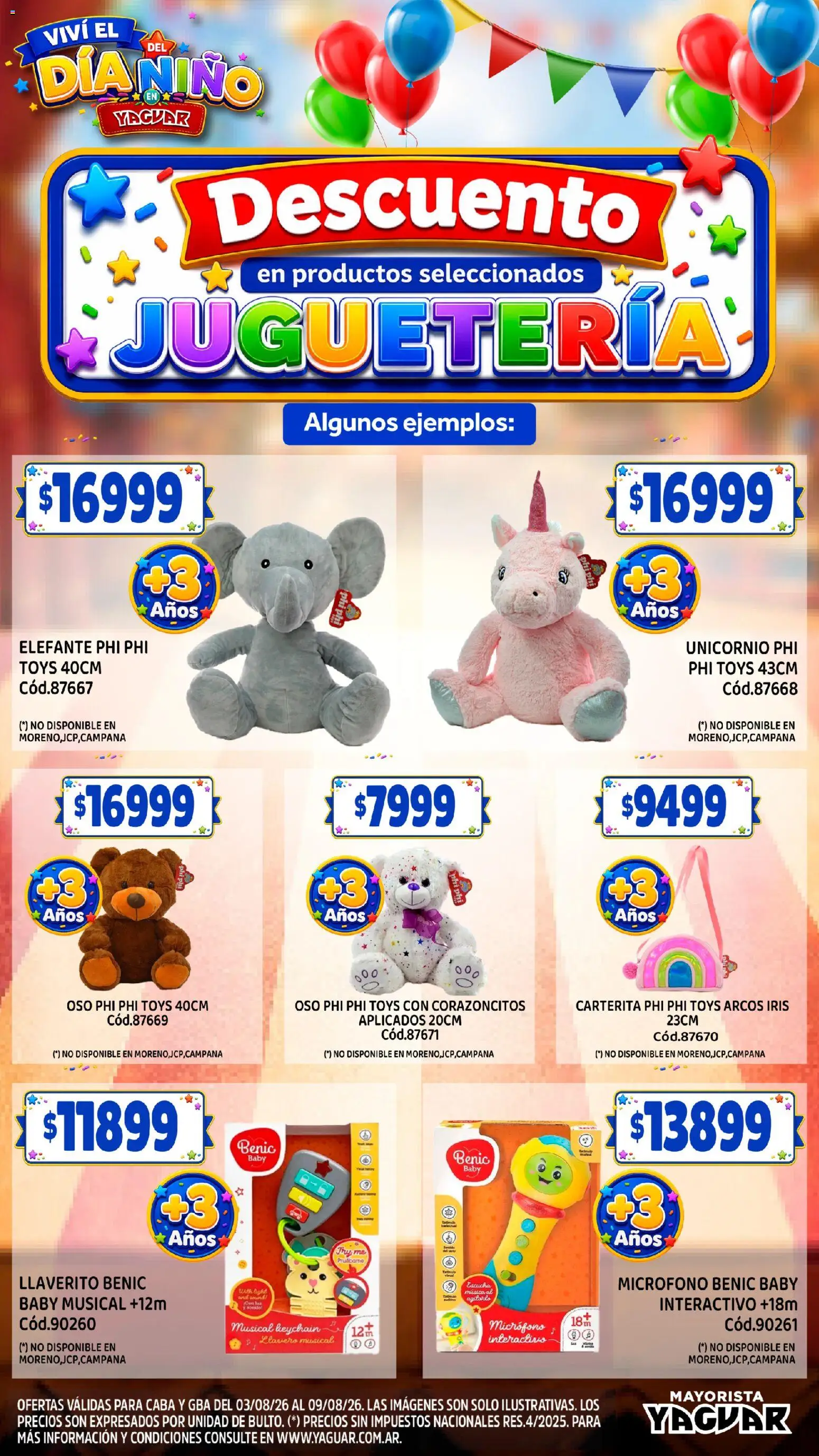 Vista previa del folleto de la tienda Yaguar válido desde el 03/08/2026 
