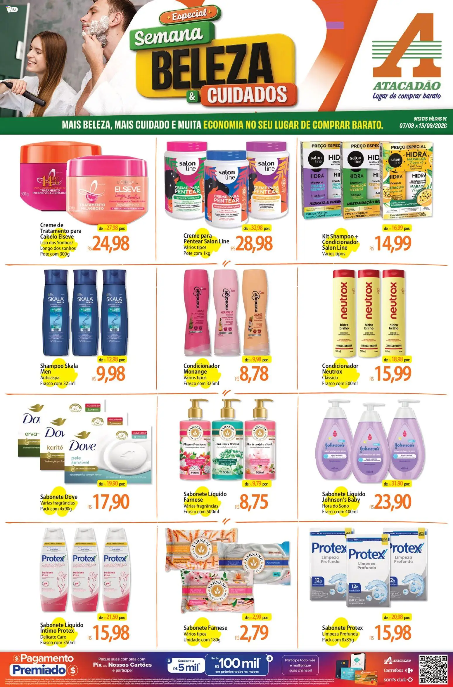 Pré-Visualização do folheto "Atacadão ofertas - RJ" da loja Atacadão válido a partir de 07/09/2026