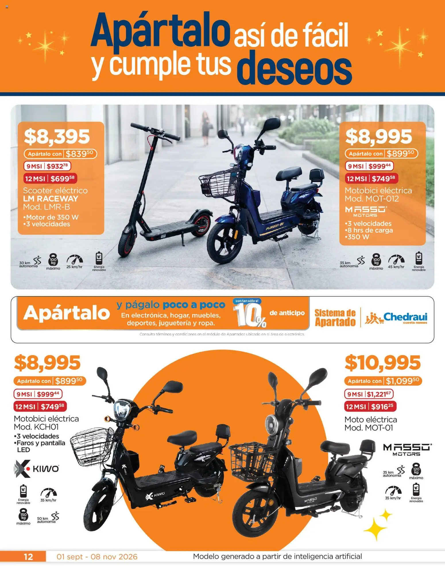 Vista previa las ofertas de la tienda Chedraui - Chedraui folleto Llegan los porti ofertones desde el 01/09/2026 