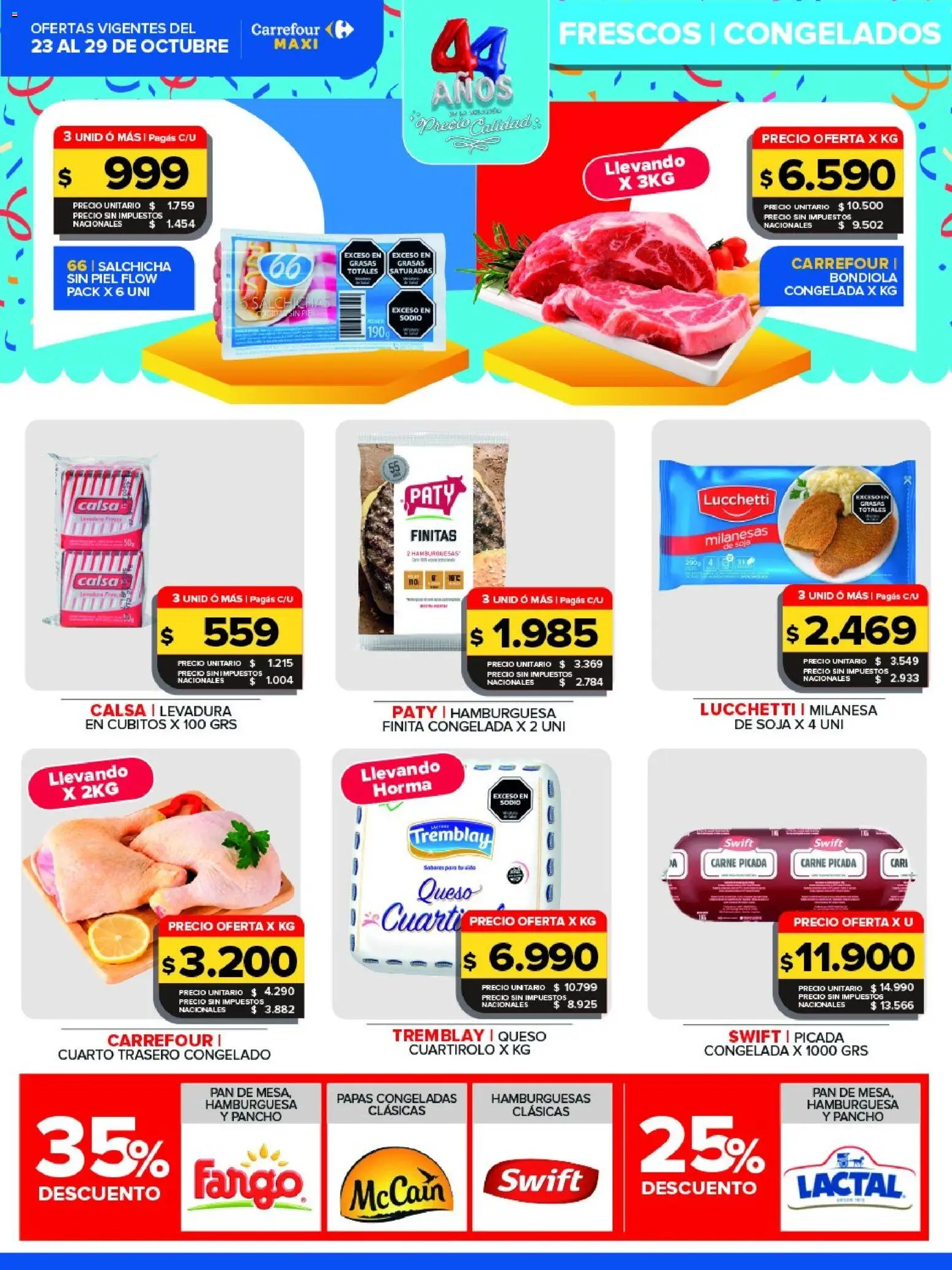 Vista previa del folleto de la tienda Carrefour Maxi válido desde el 23/10/2026 