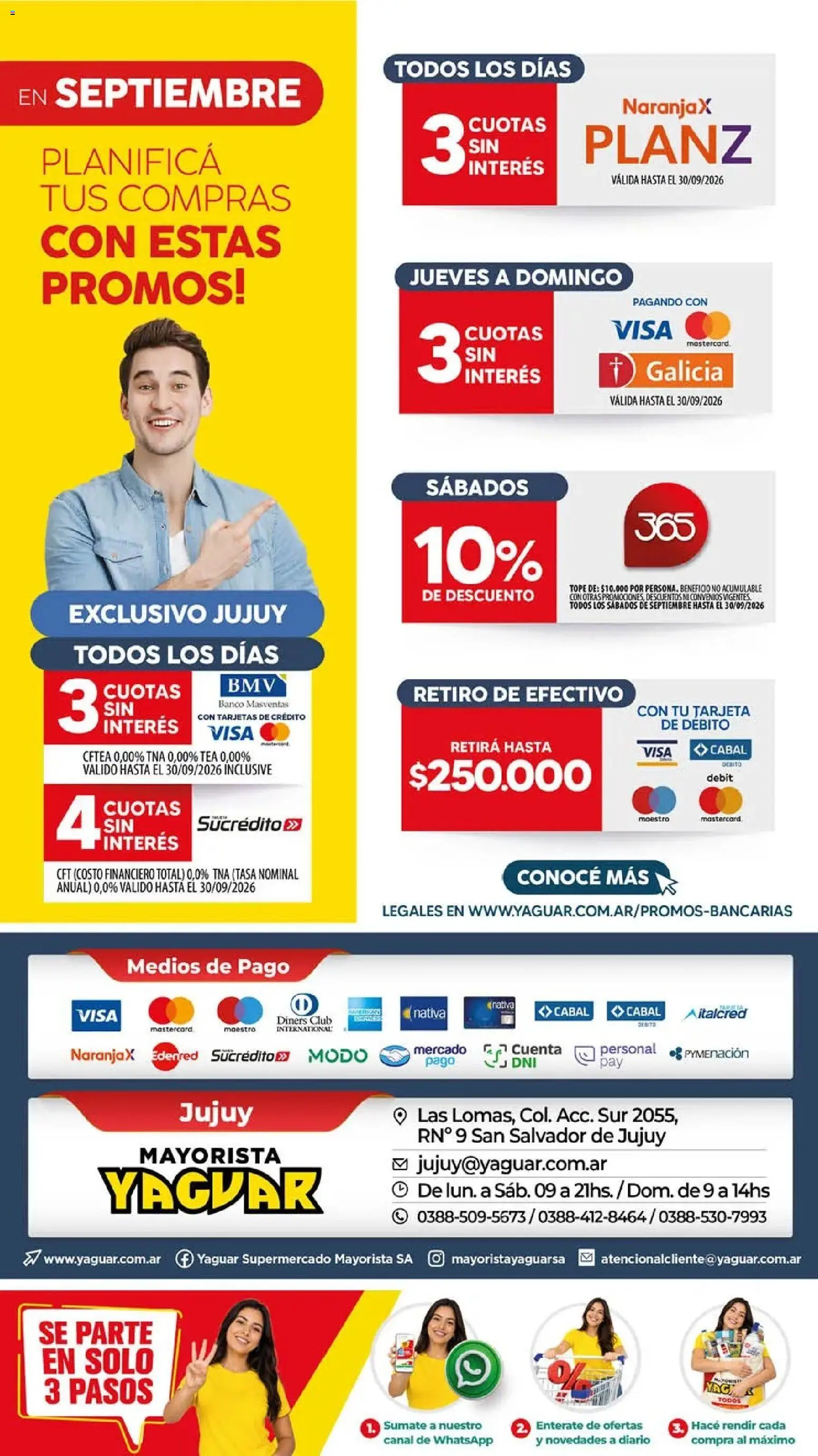 Vista previa del folleto de la tienda Yaguar válido desde el 21/09/2026 