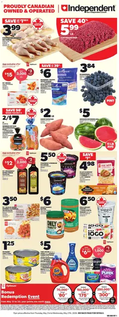 Preview of leaflet Independent Grocer flyer - AB from shop Independent Grocer is valid from May 21, 2026