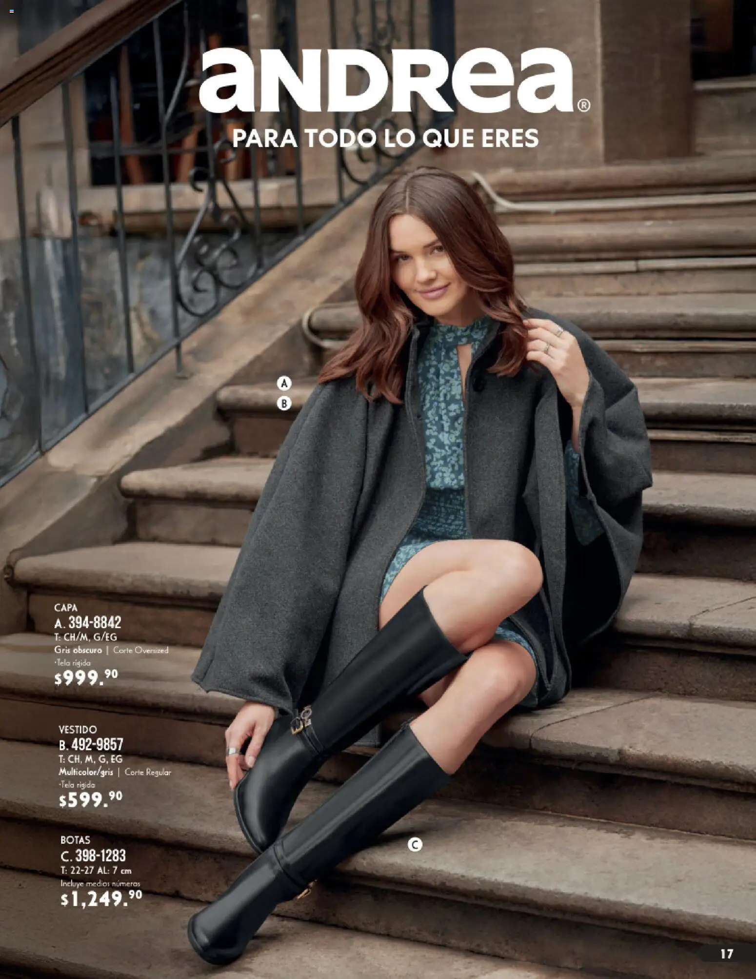 Vista previa las ofertas de la tienda Andrea - Andrea catálogo Vestir desde el 23/08/2026 