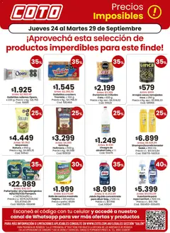 Vista previa del folleto de la tienda Coto válido desde el 24/09/2026 
