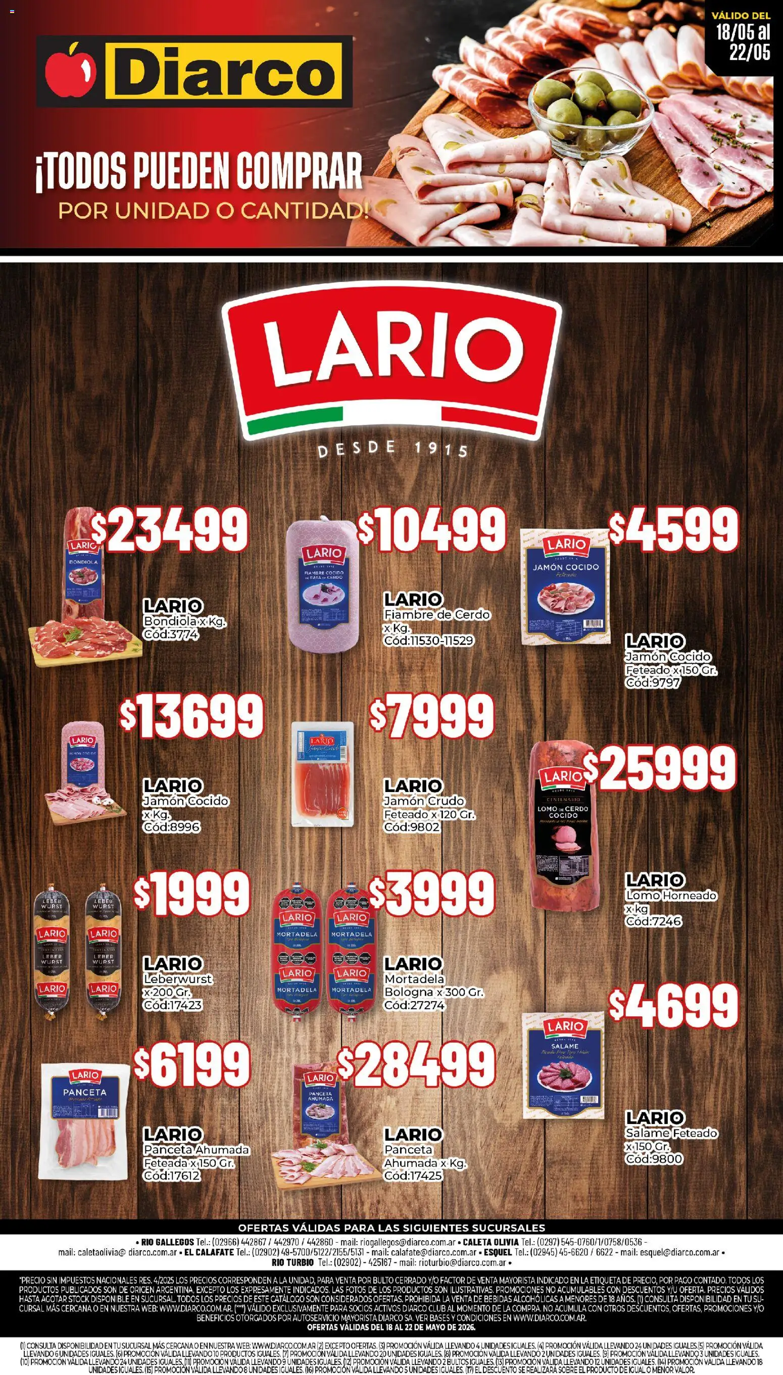 Vista previa del folleto de la tienda Diarco válido desde el 18/05/2026 