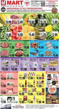 Ad Preview of Hmart Hmart Weekly Ad - ENGLISH - NV from 09/10/2026