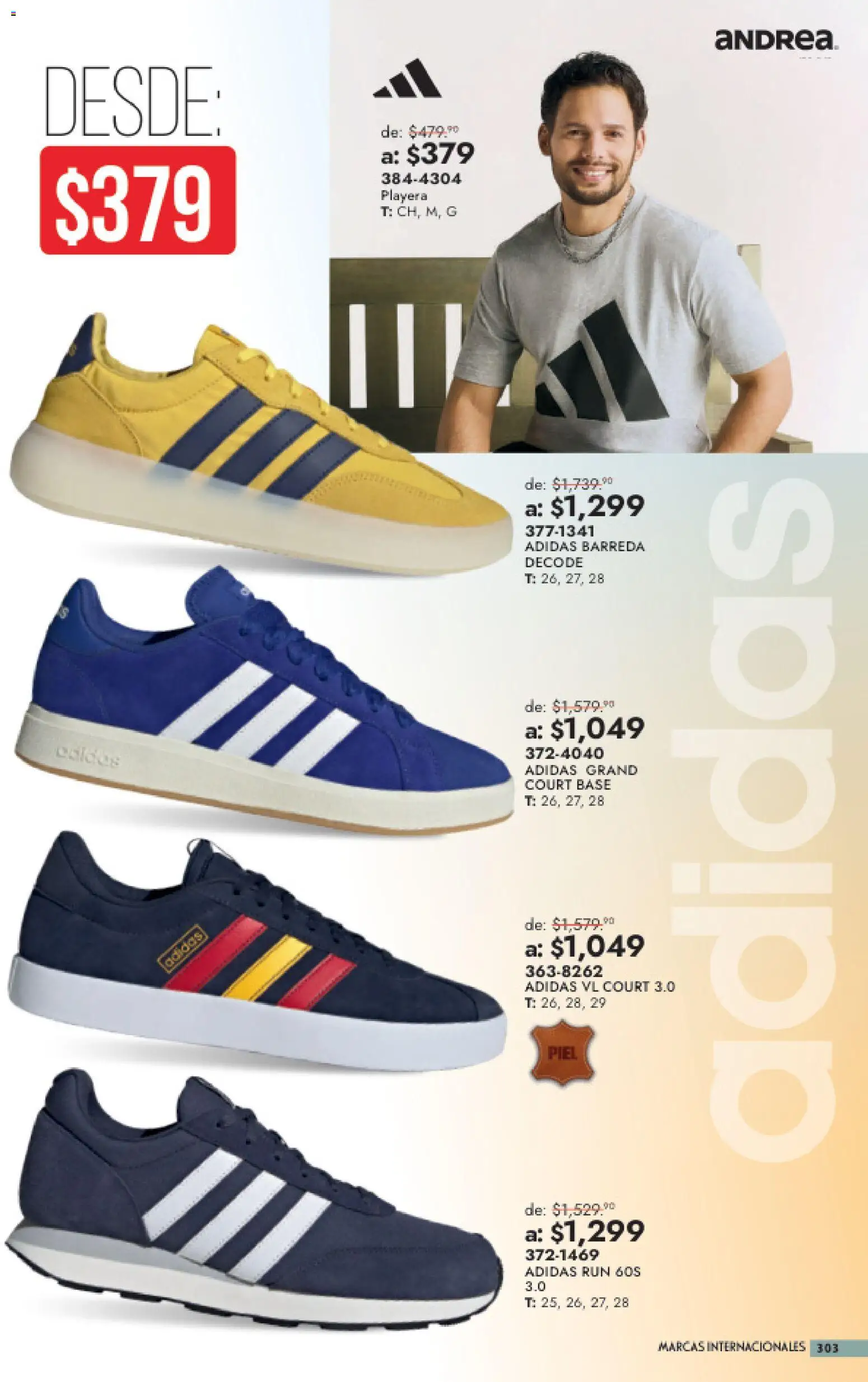 Vista previa las ofertas de la tienda Andrea - Andrea catálogo Outlet desde el 26/07/2026 