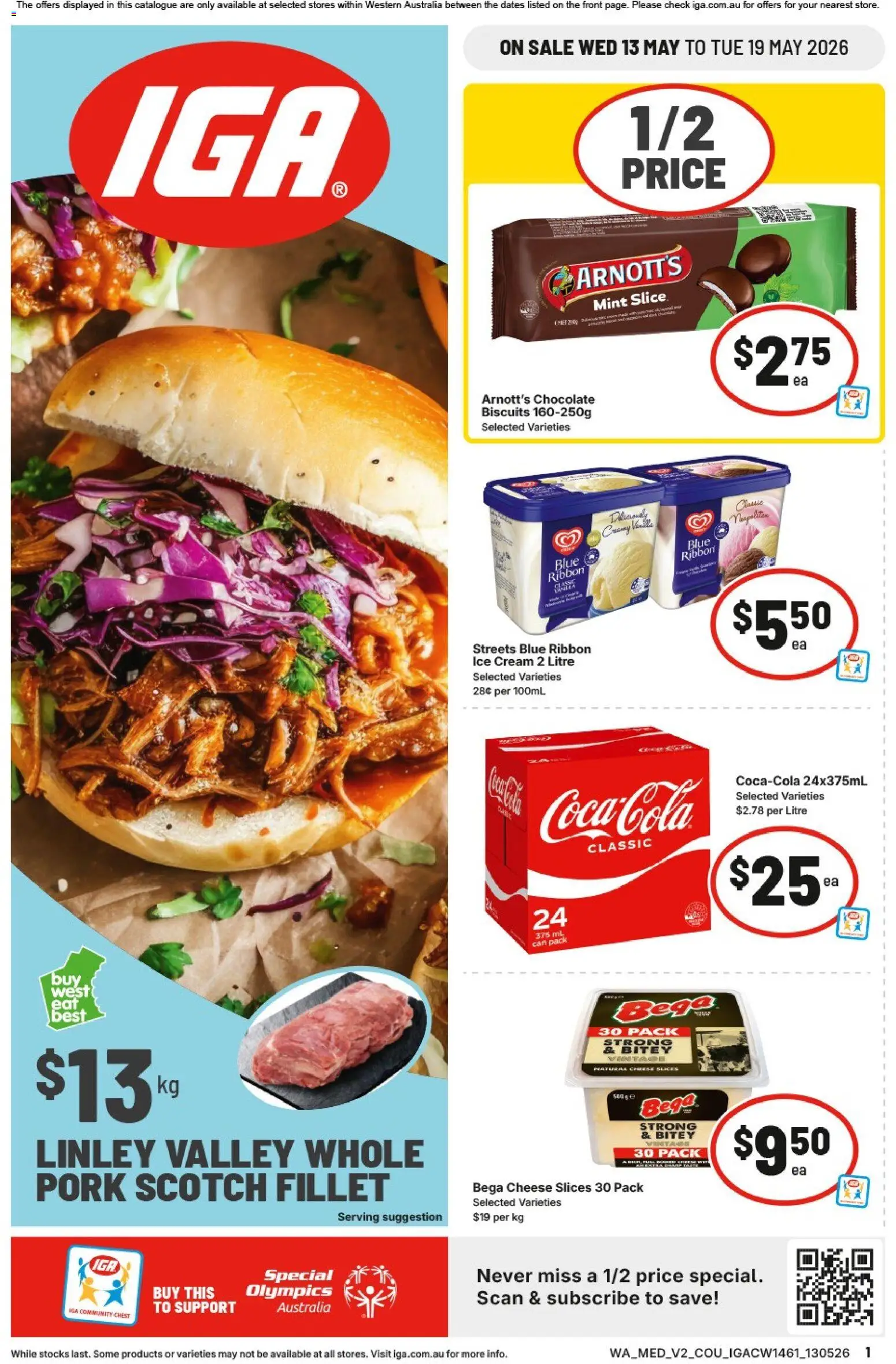 Preview of catalogue IGA catalogue NT/WA from shop IGA valid 13/05/2026