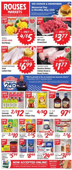 Ad Preview of Rouses Rouses Weekly Ad - LA from 05/20/2026