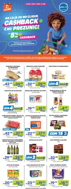 Pré-Visualização do folheto "Prezunic ofertas" da loja Prezunic válido a partir de 02/11/2026