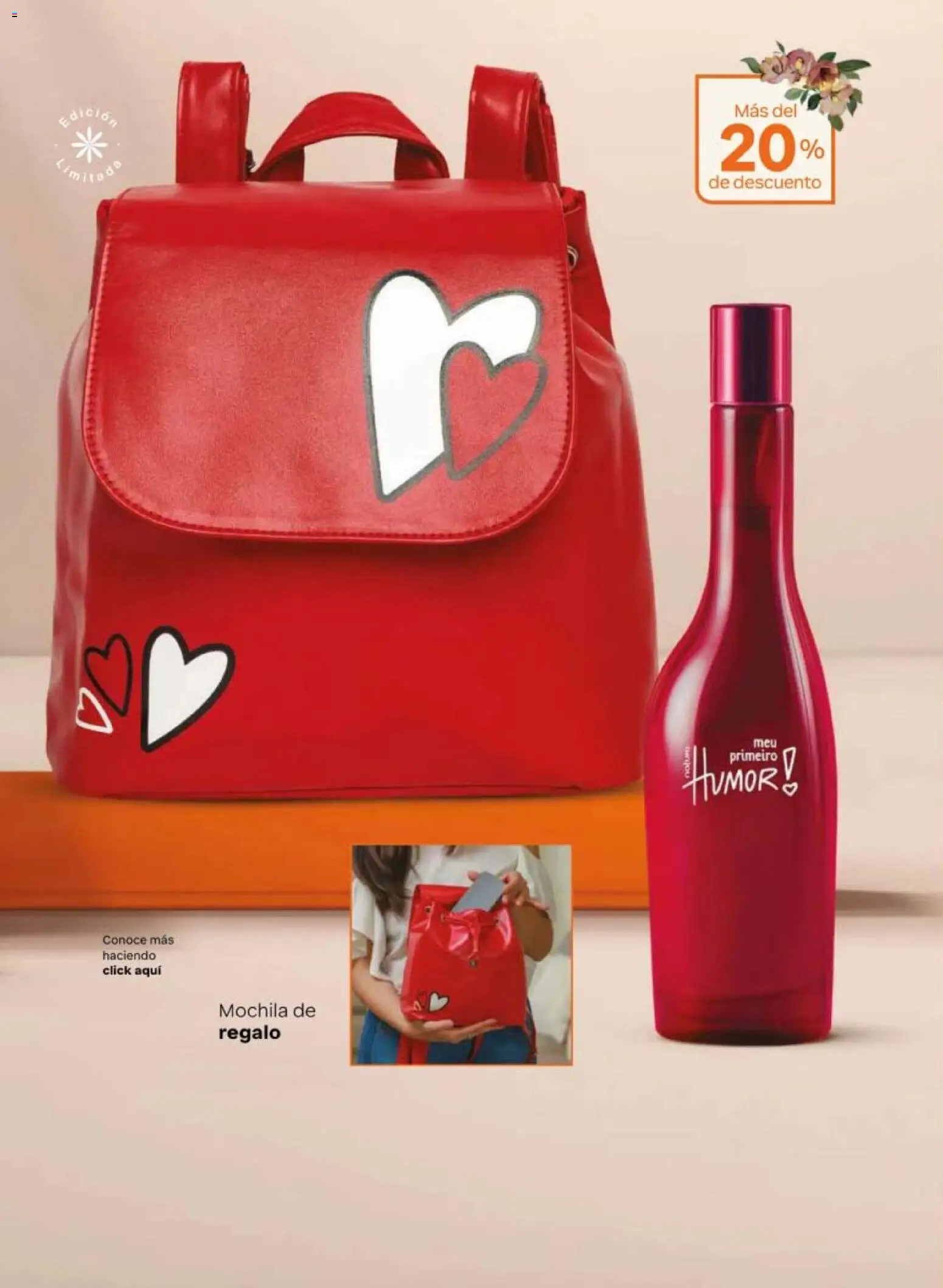 Vista previa las ofertas de la tienda Natura - Natura campaña 6 2026 desde el 02/04/2026 - Mochila