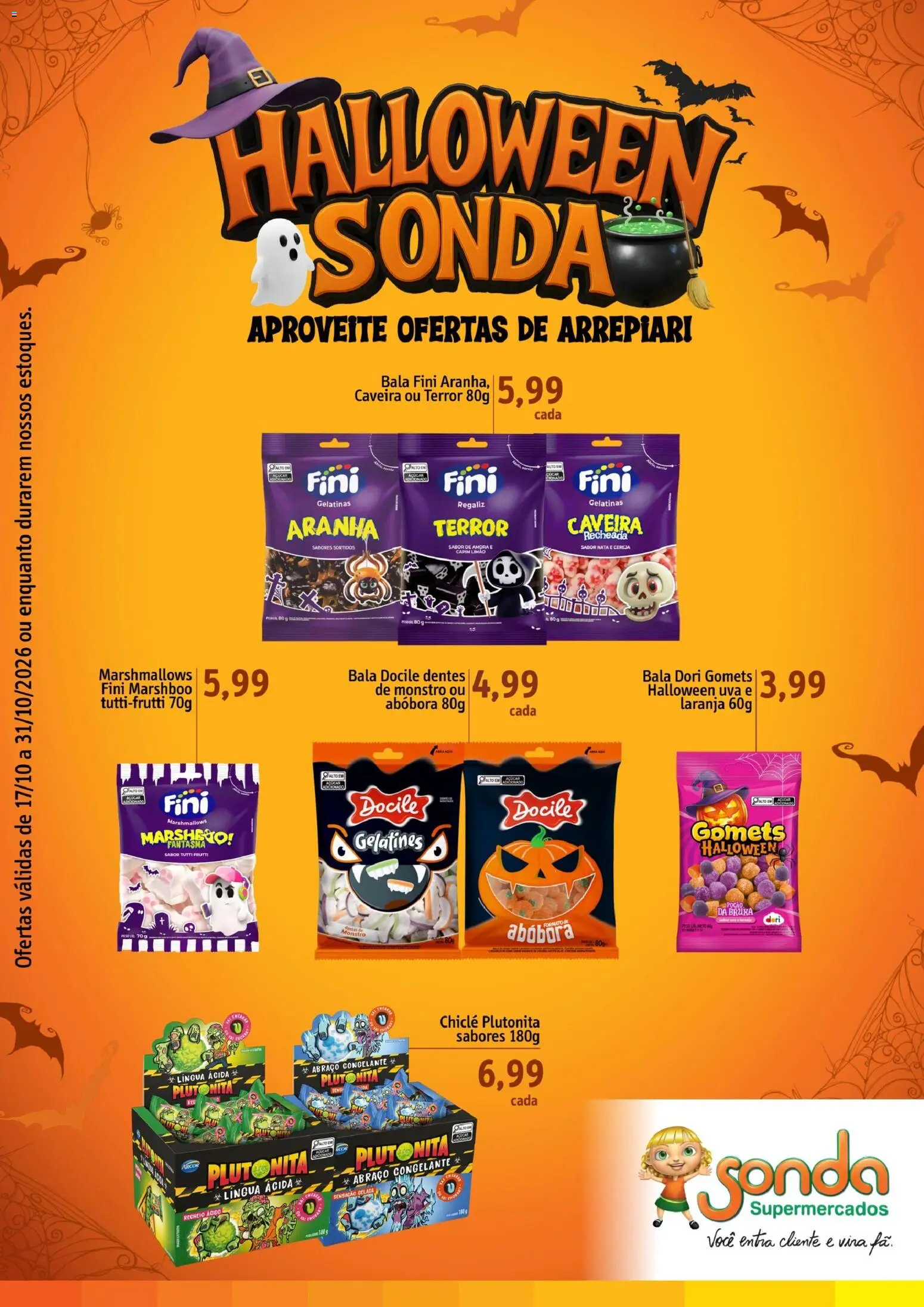 Pré-Visualização do folheto "Sonda ofertas Halloween" da loja Sonda válido a partir de 17/10/2026