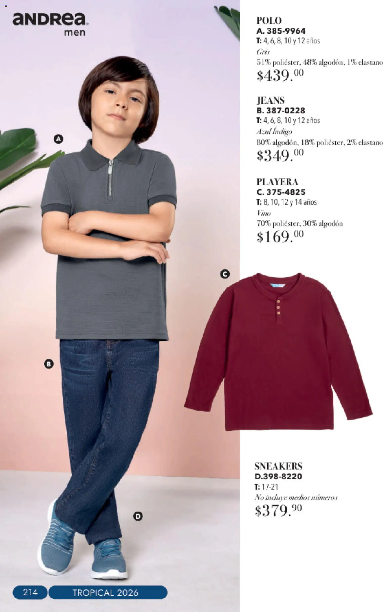 Vista previa las ofertas de la tienda Andrea - Andrea catálogo Tropical desde el 23/08/2026 