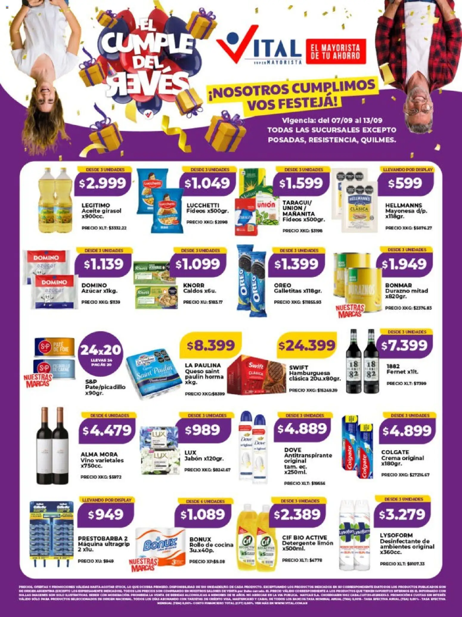 Vista previa del folleto de la tienda Vital válido desde el 07/09/2026 