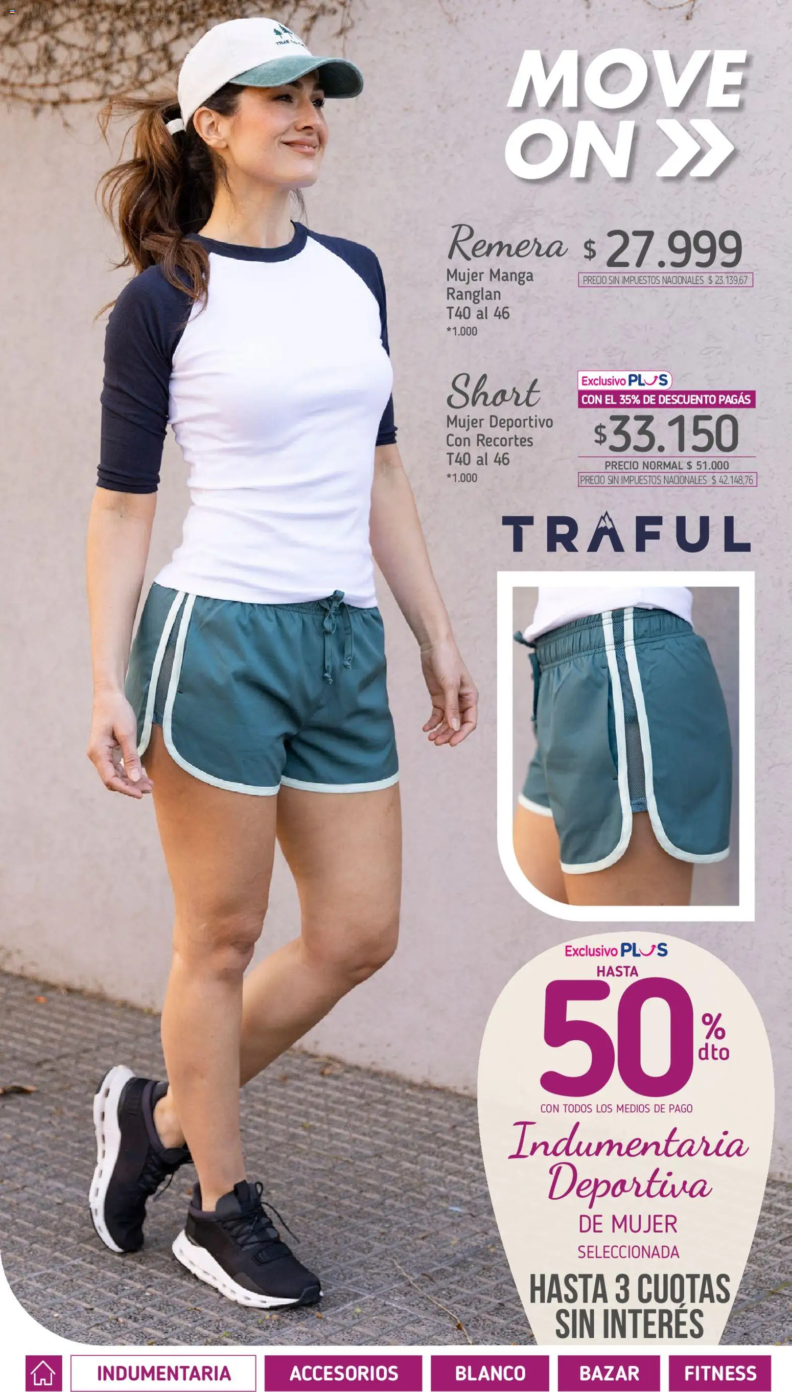 Vista previa del folleto de la tienda La Anonima válido desde el 01/10/2026 - Manga, Short, Remera