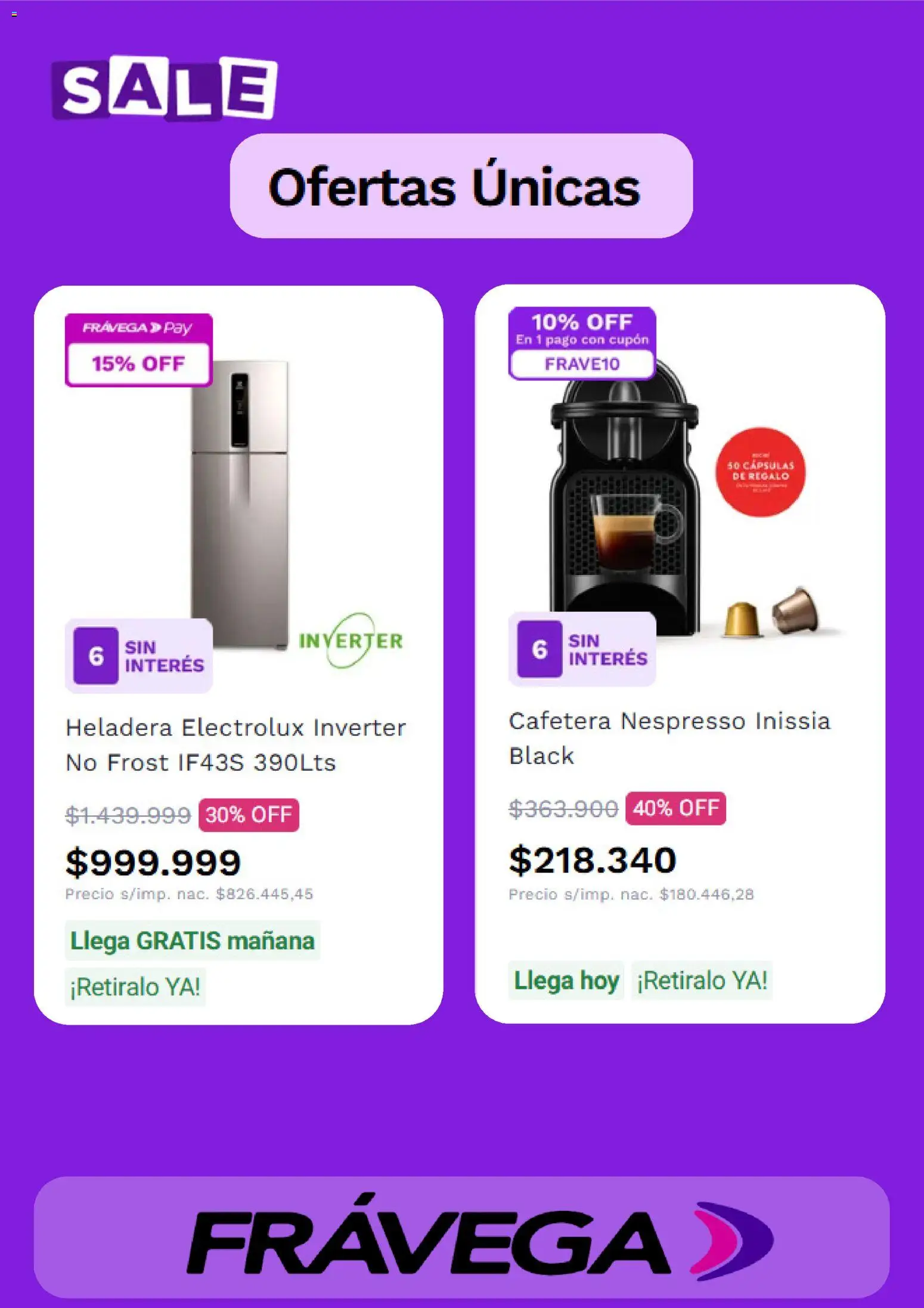 Vista previa del folleto de la tienda Frávega válido desde el 01/09/2026 