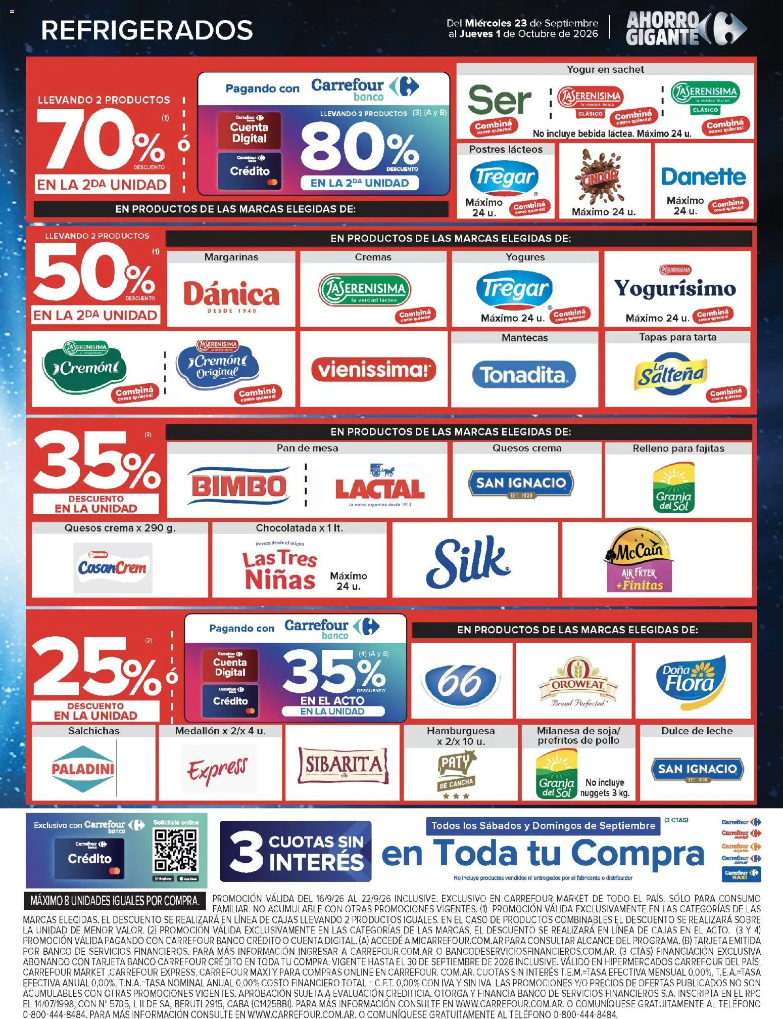 Vista previa del folleto de la tienda Carrefour Market válido desde el 23/09/2026 