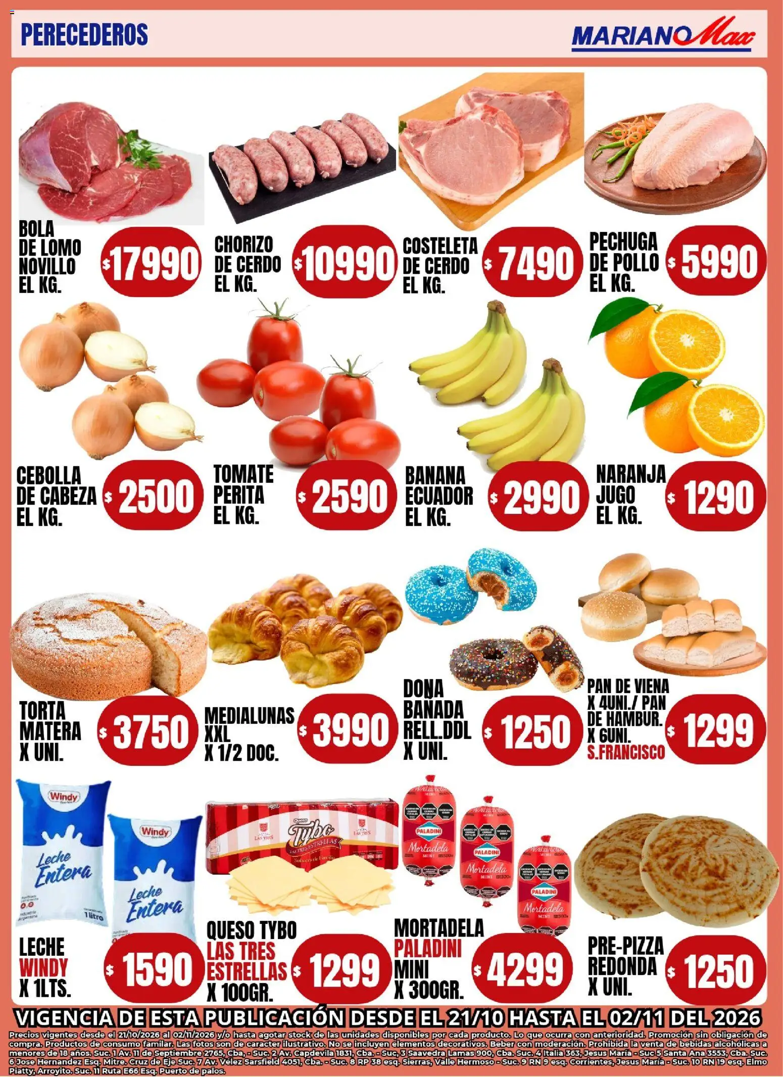 Vista previa del folleto de la tienda Mariano Max válido desde el 21/10/2026 
