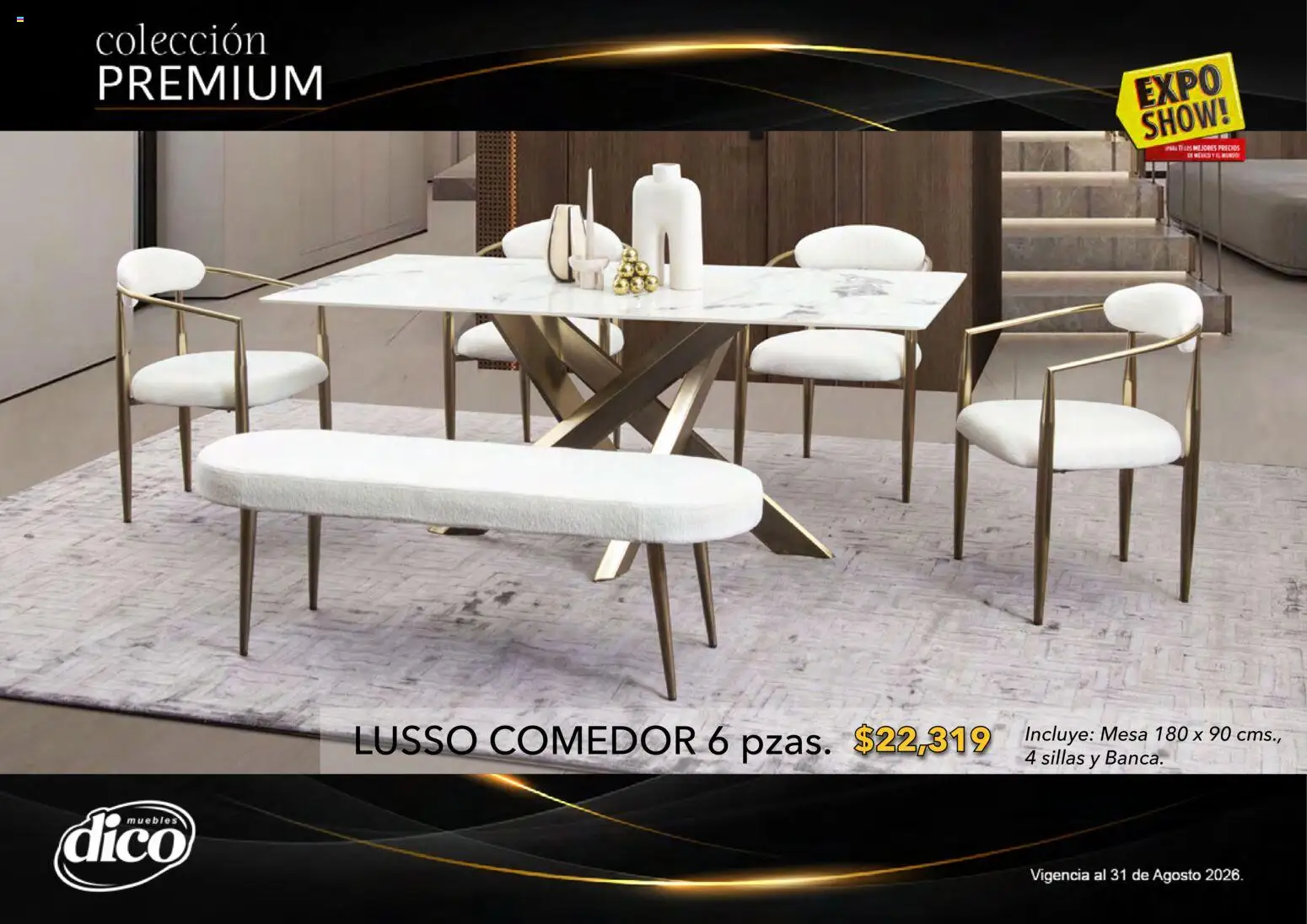 Vista previa las ofertas de la tienda Muebles Dico - Muebles Dico catálogo Colección Premium desde el 01/08/2026 