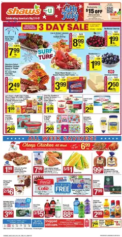 Ad Preview of Shaw's Shaw's Weekly Ad - RI from 07/03/2026