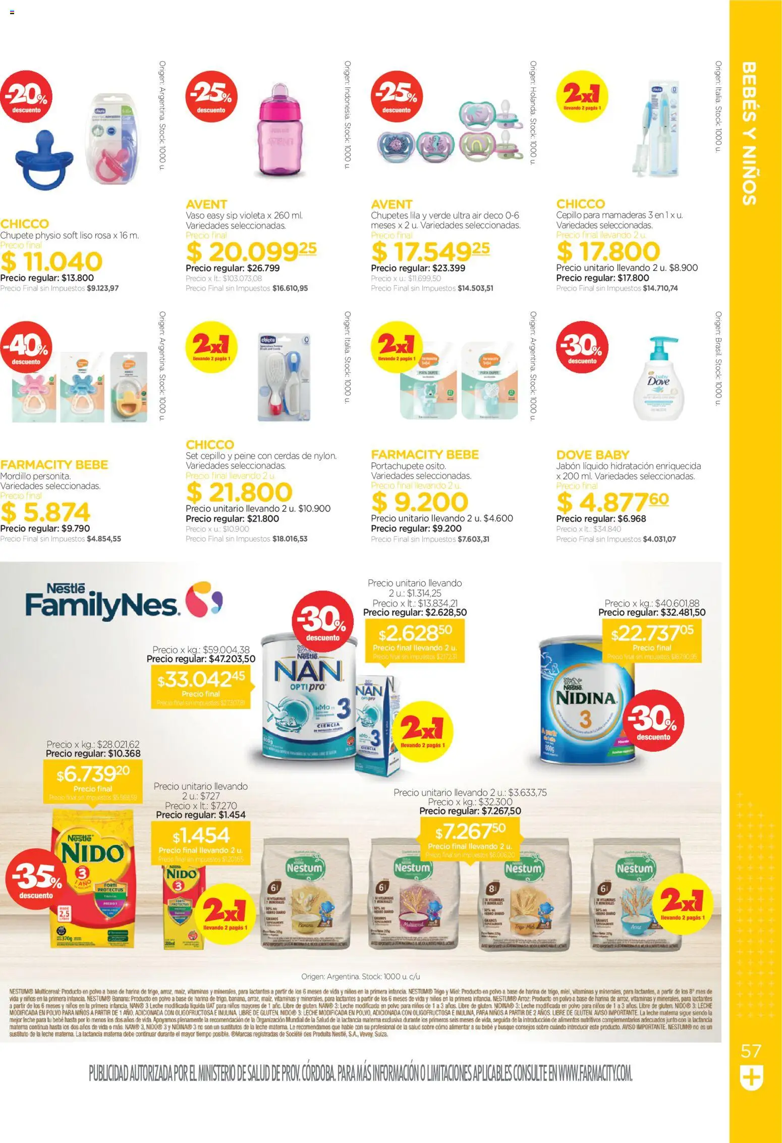 Vista previa del folleto de la tienda Farmacity válido desde el 01/10/2026 