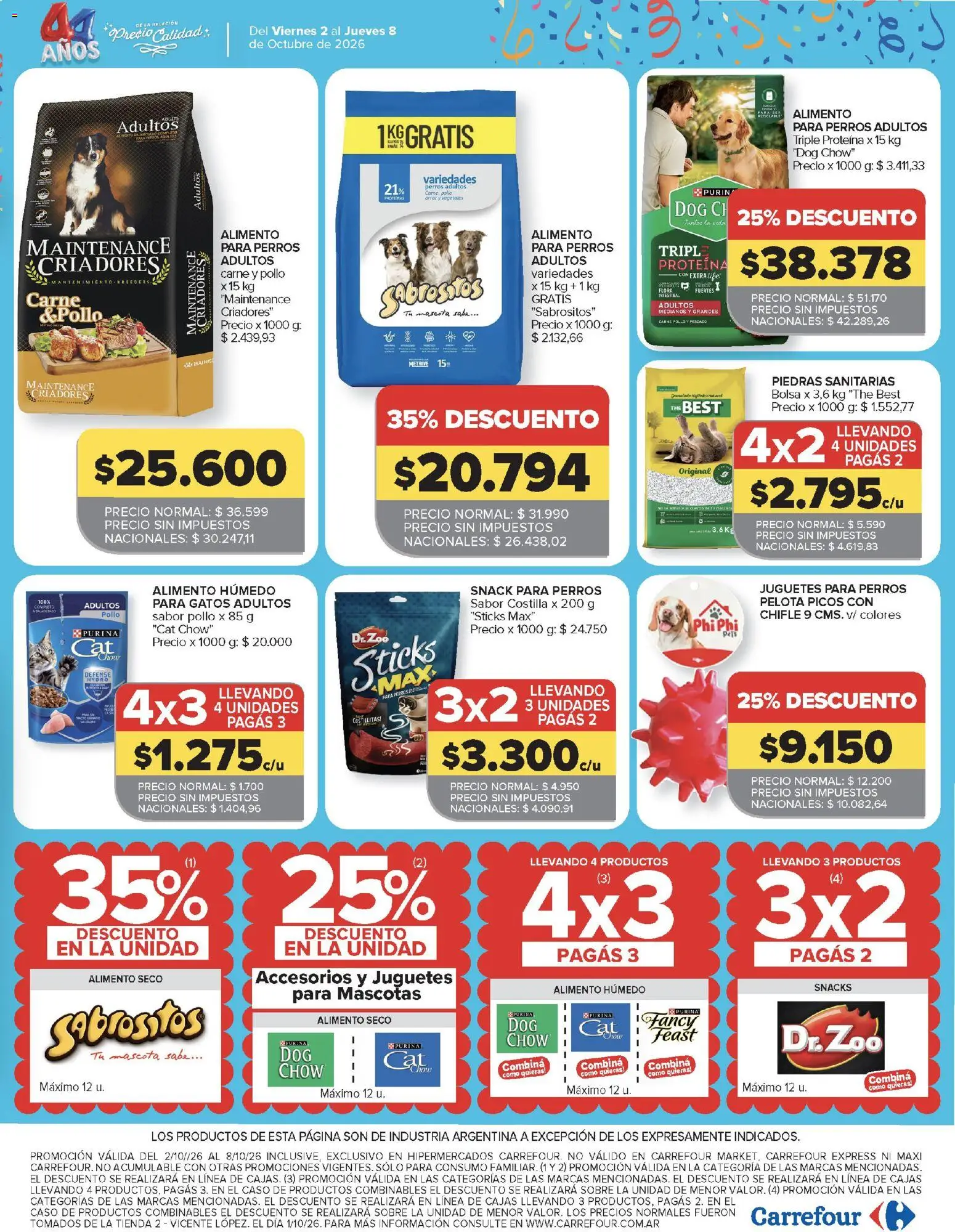 Vista previa del folleto de la tienda Carrefour válido desde el 02/10/2026 