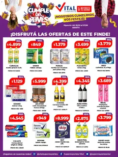 Vista previa del folleto de la tienda Vital válido desde el 25/09/2026 