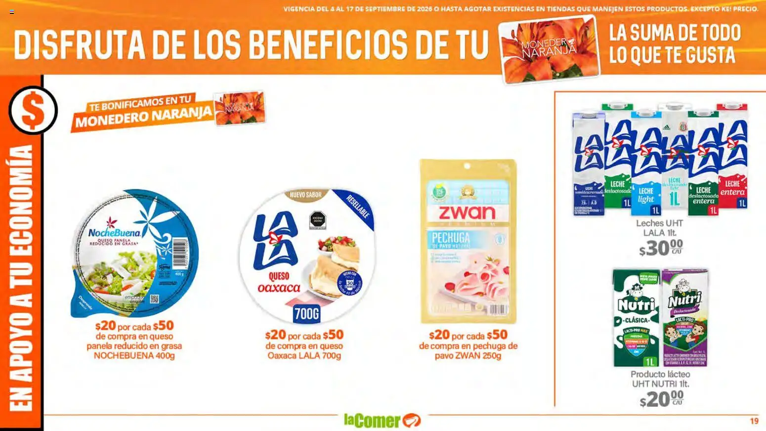 Vista previa las ofertas de la tienda La Comer - La Comer folleto desde el 04/09/2026 