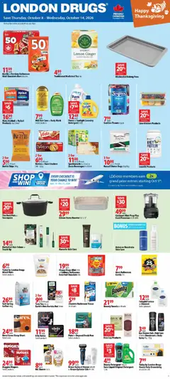 Preview of leaflet London Drugs weekly flyer / circulaire from shop London Drugs is valid from Oct 08, 2026