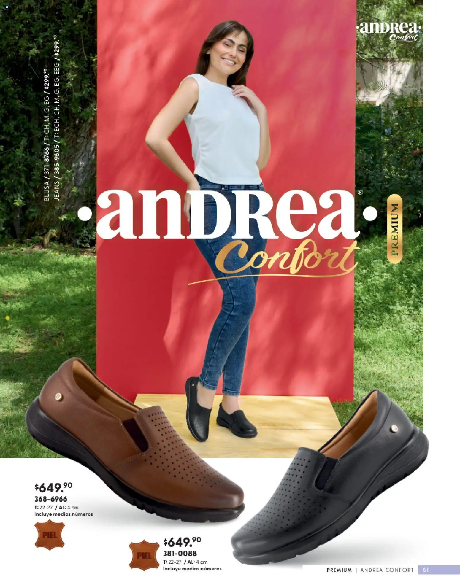 Vista previa las ofertas de la tienda Andrea - Catálogo Calzado Confort desde el 25/01/2026 