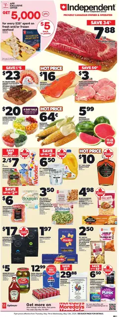 Preview of leaflet Independent Grocer flyer - AB from shop Independent Grocer is valid from May 07, 2026