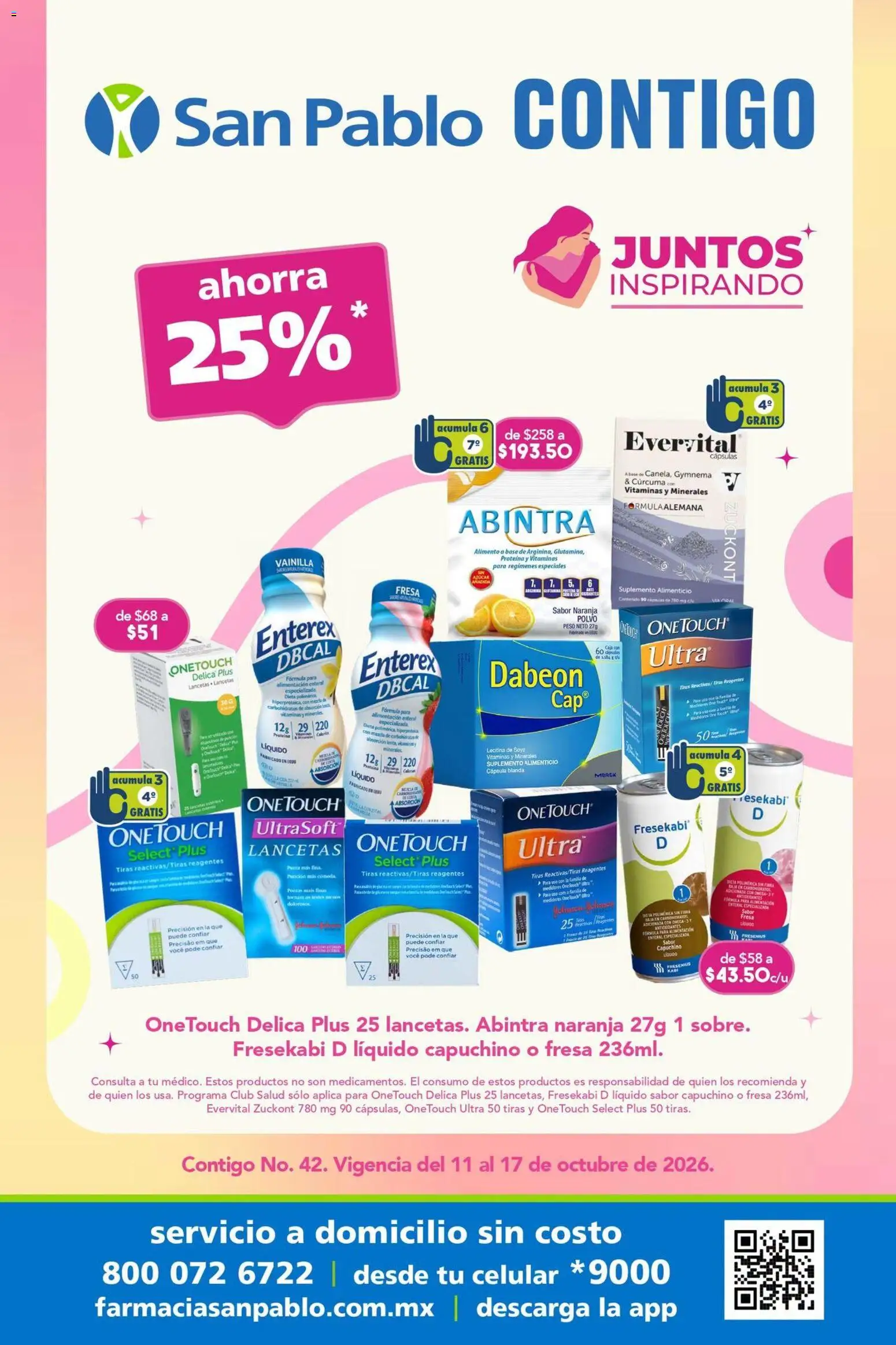 Vista previa las ofertas de la tienda Farmacia San Pablo - Farmacia San Pablo catálogo desde el 11/10/2026 